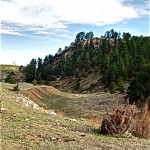 Existing ruts near Las Vegas NM