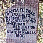 Typical existing Trail marker